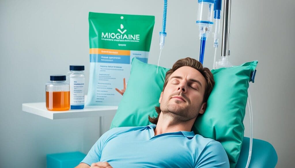 IV fluids for migraine headaches