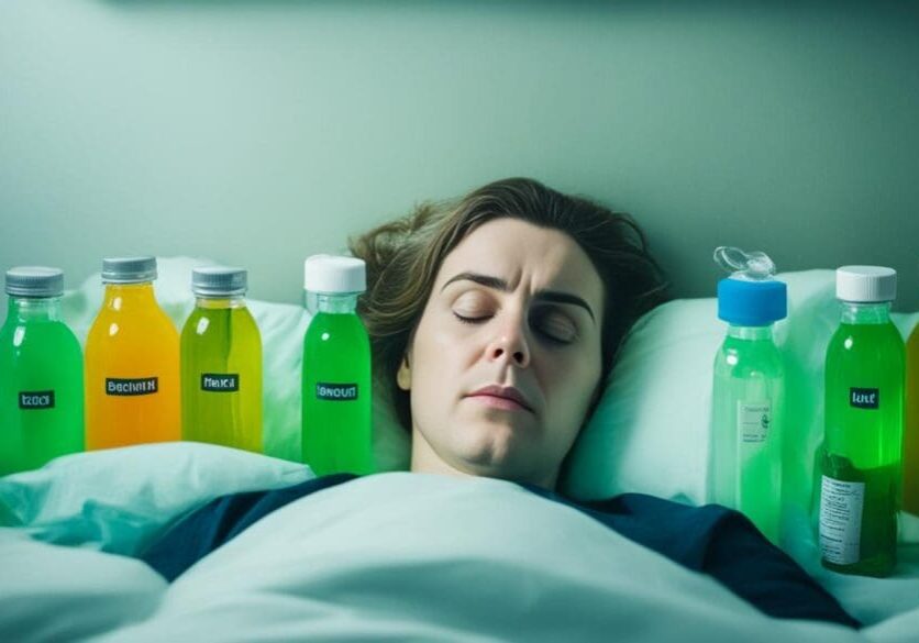 Dehydration from food poisoning